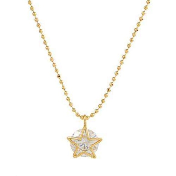 Kate Spade necklace gold crystal necklace